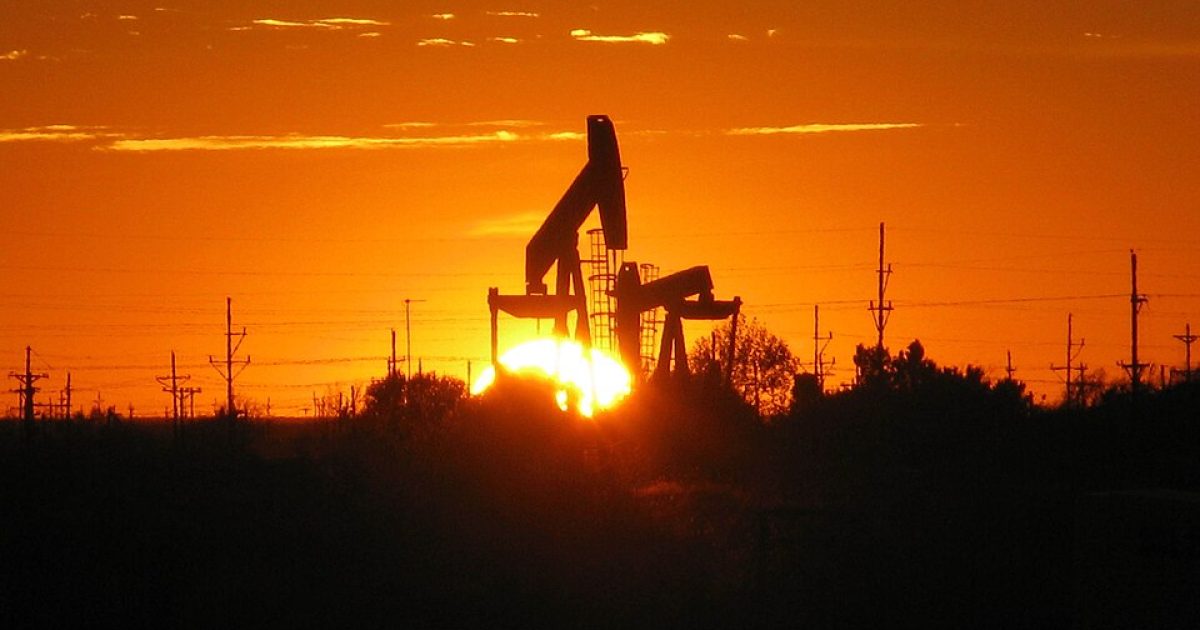 Oil pumpjack equipment used in the energy industry
